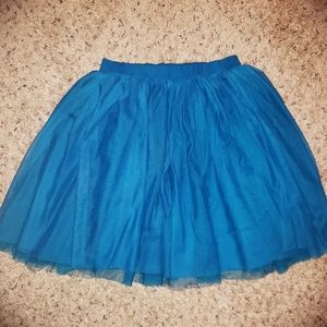 Hanna Andersson Girls Blue Skirt